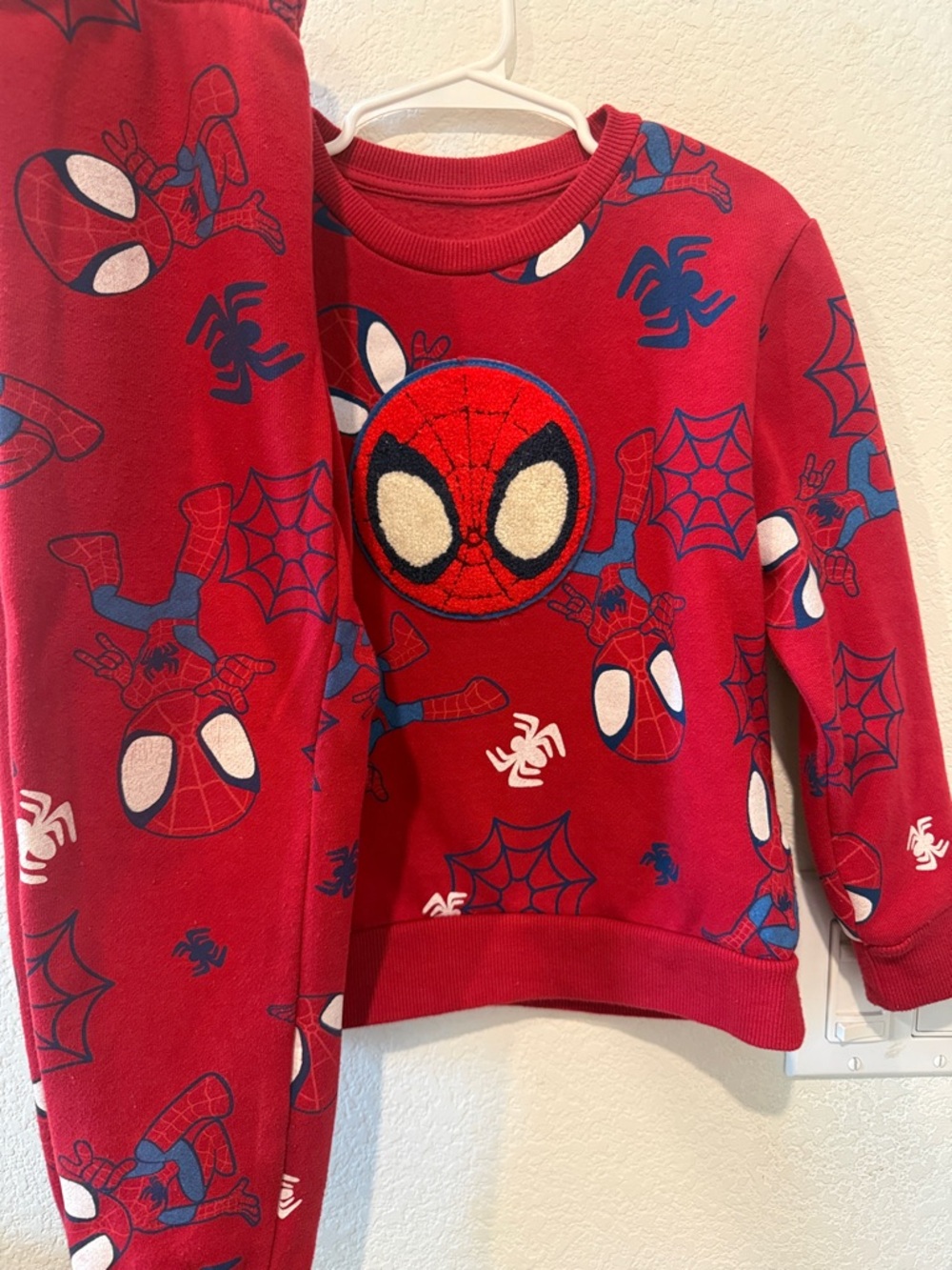 Marvel Spider-Man Kids Sweatshirt Set